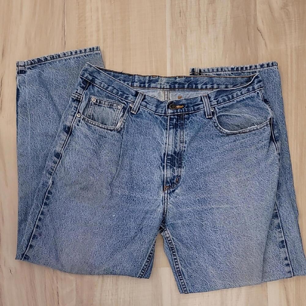 36x30 Perry Ellis America Men's Jeans . Blue Denim Jeans - Picture 3 of 9